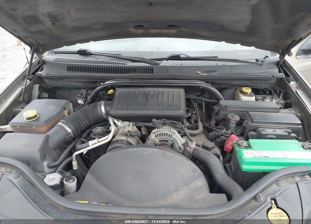 2005 JEEP GRAND CHEROKEE LIMITED VIN: 1J4HR58N85C553498