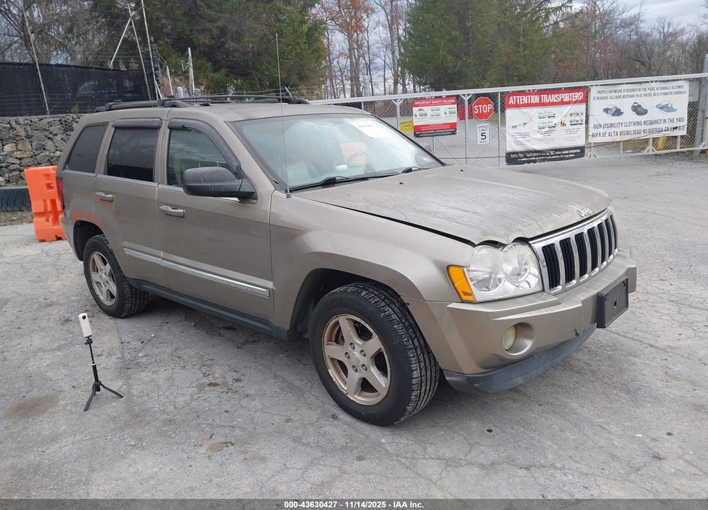 2005 JEEP GRAND CHEROKEE LIMITED VIN: 1J4HR58N85C553498