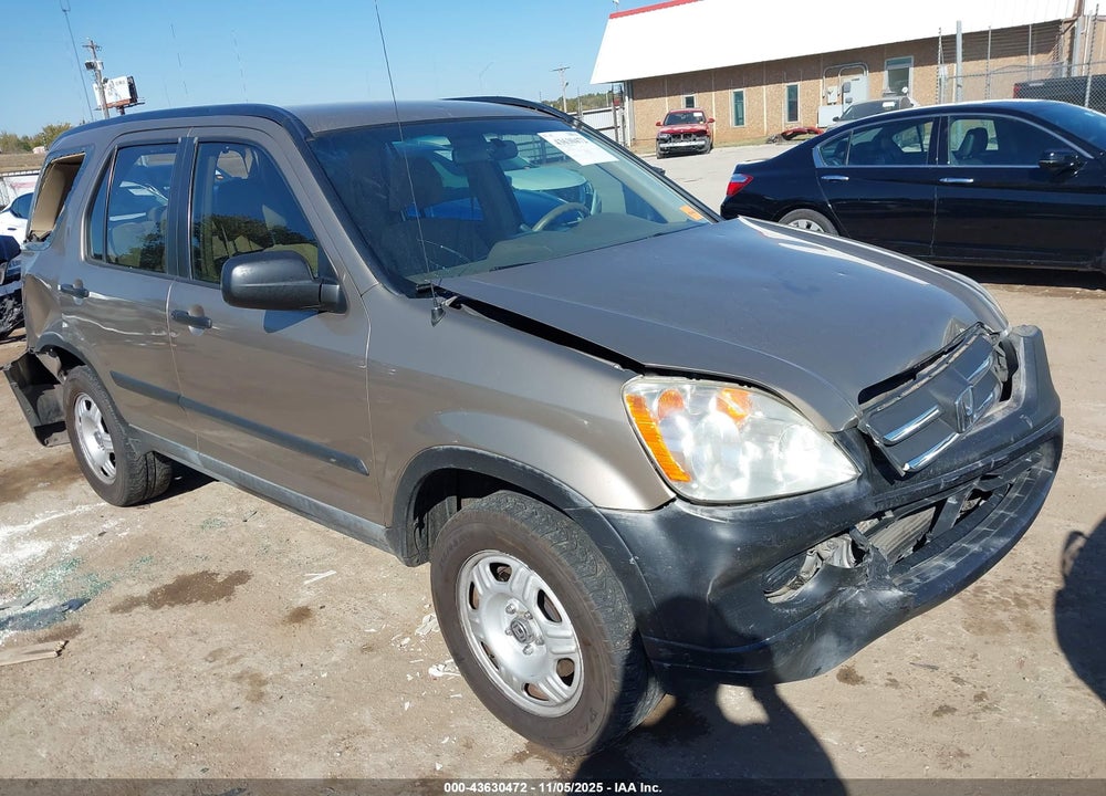 2005 HONDA CR-V LX VIN: JHLRD68525C004042