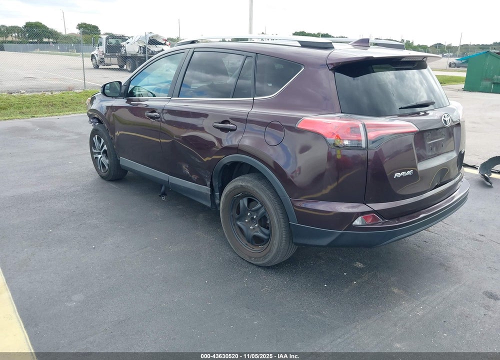 2018 TOYOTA RAV4 LE VIN: 2T3ZFREV9JW459118