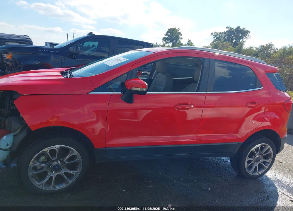 2020 FORD ECOSPORT TITANIUM VIN: MAJ6S3KL9LC360843