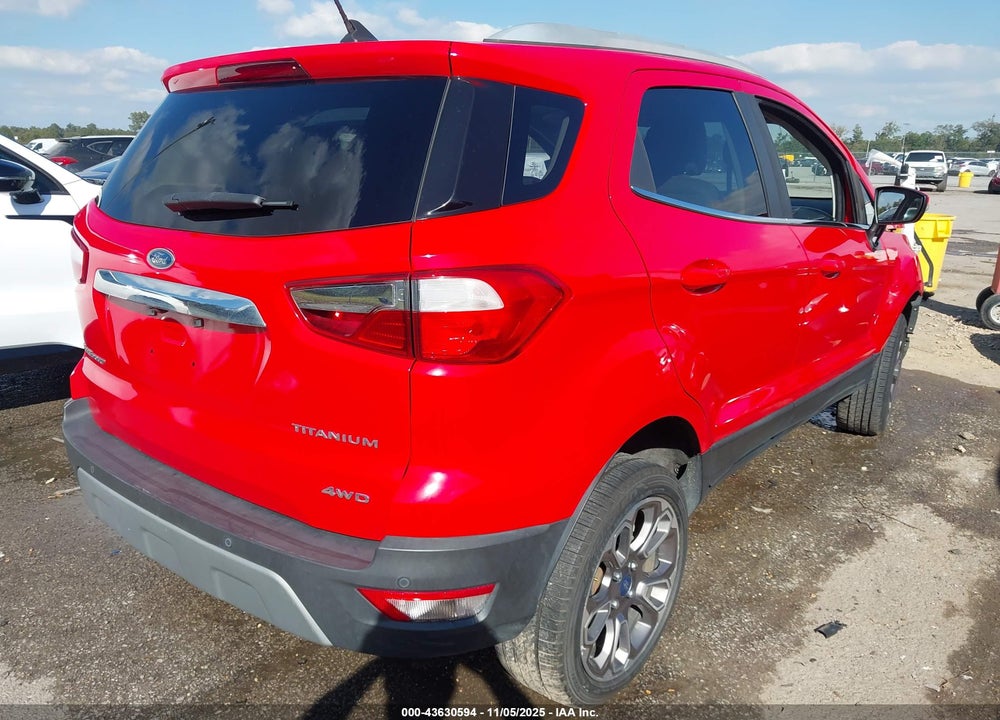 2020 FORD ECOSPORT TITANIUM VIN: MAJ6S3KL9LC360843