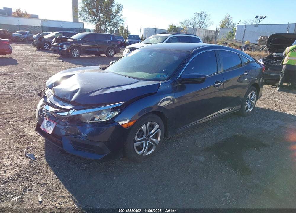 2016 HONDA CIVIC LX VIN: 19XFC2F50GE225519