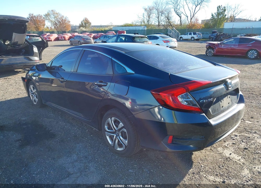 2016 HONDA CIVIC LX VIN: 19XFC2F50GE225519