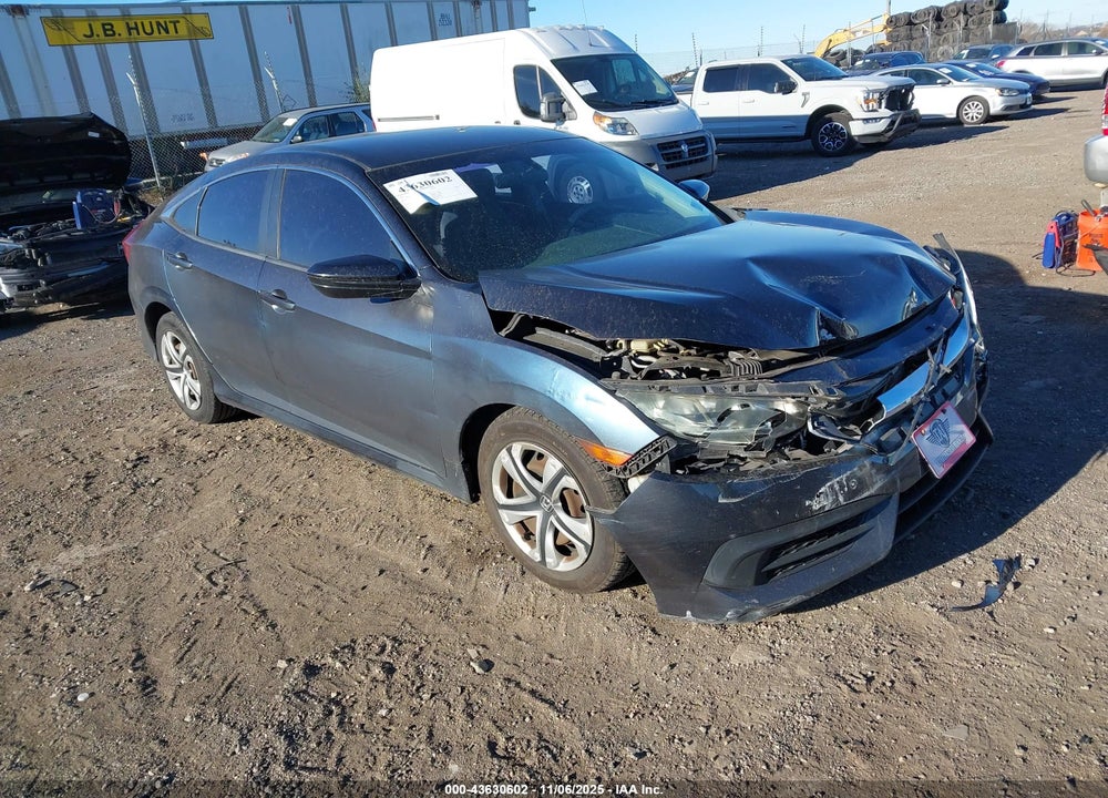 2016 HONDA CIVIC LX VIN: 19XFC2F50GE225519