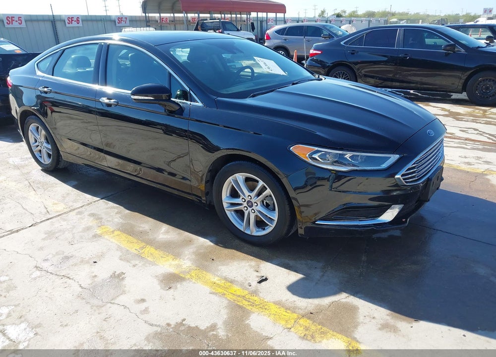 2018 FORD FUSION SE VIN: 3FA6P0HD5JR144437