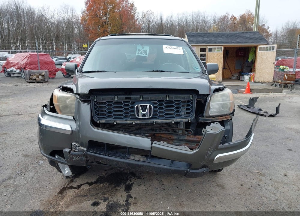 2007 HONDA PILOT EX-L VIN: 2HKYF18787H528584