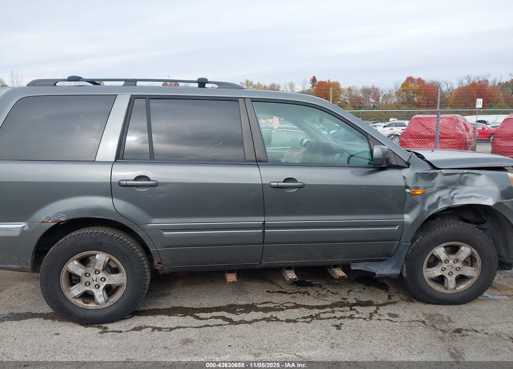 2007 HONDA PILOT EX-L VIN: 2HKYF18787H528584