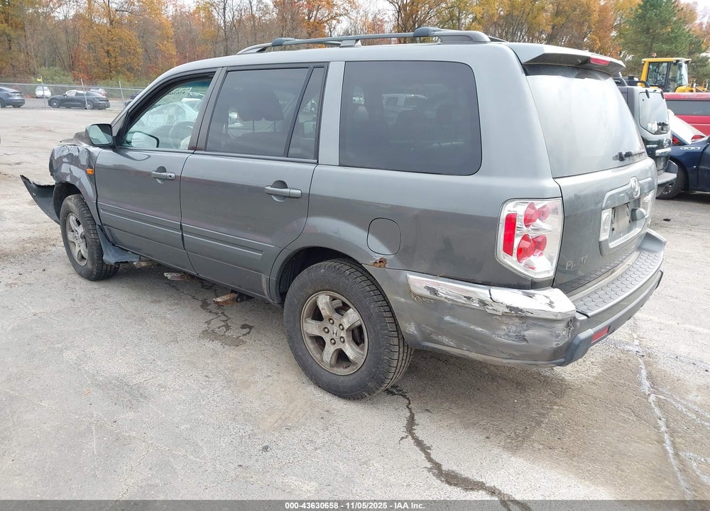 2007 HONDA PILOT EX-L VIN: 2HKYF18787H528584