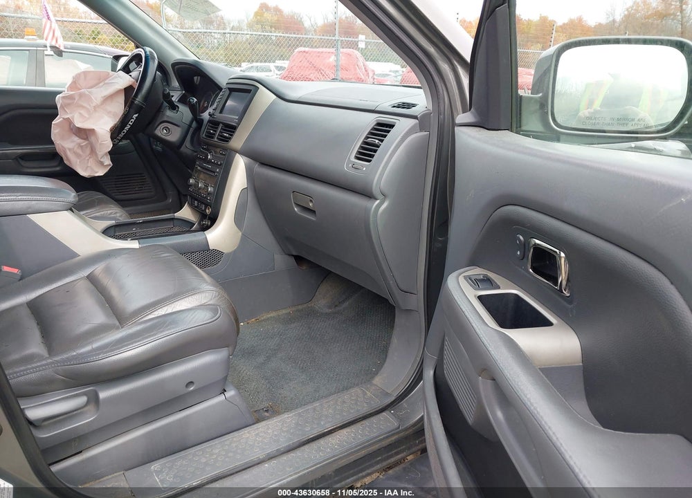 2007 HONDA PILOT EX-L VIN: 2HKYF18787H528584