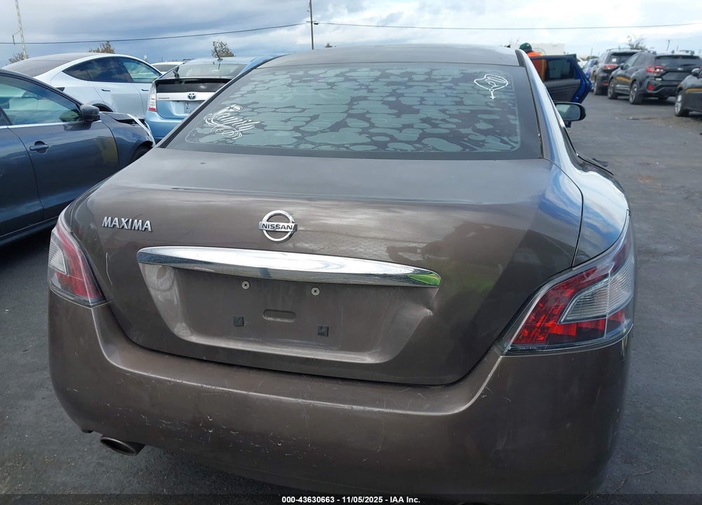2013 NISSAN MAXIMA VIN: 1N4AA5AP4DC833157