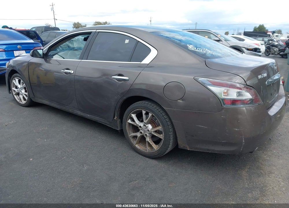 2013 NISSAN MAXIMA VIN: 1N4AA5AP4DC833157
