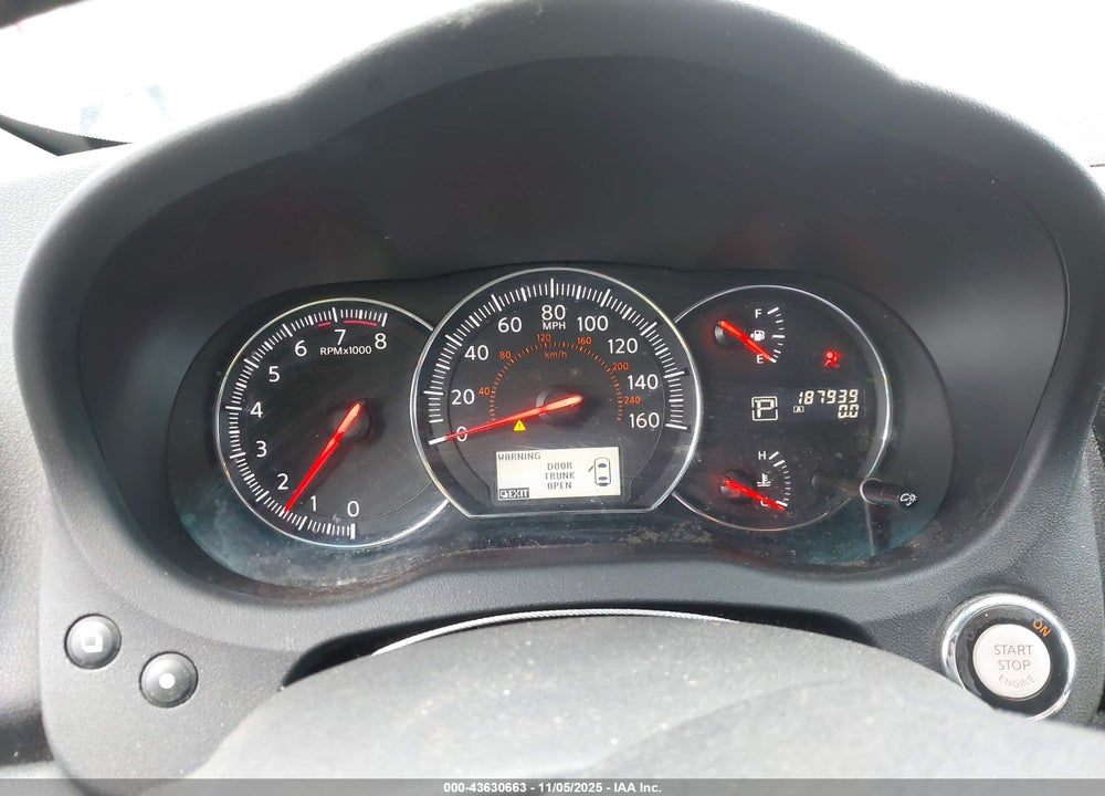 2013 NISSAN MAXIMA VIN: 1N4AA5AP4DC833157