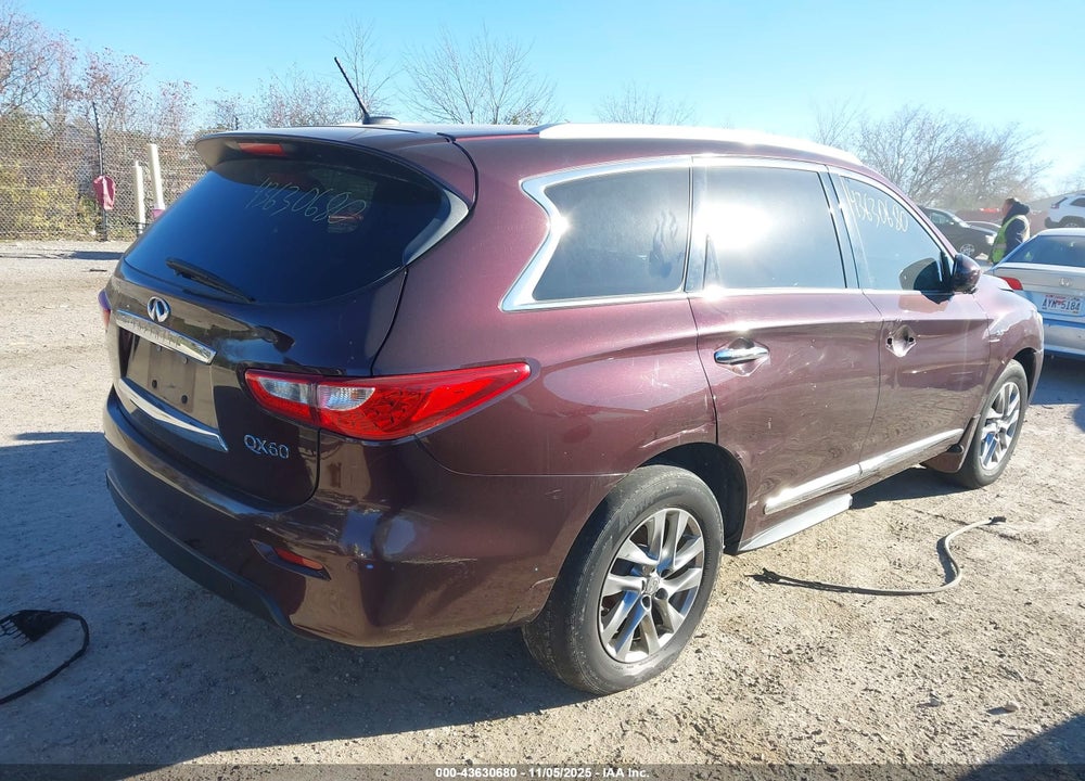2014 INFINITI QX60 VIN: 5N1AL0MM6EC522397