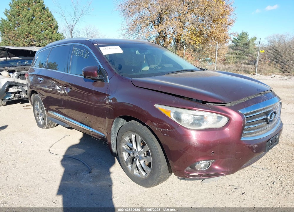 2014 INFINITI QX60 VIN: 5N1AL0MM6EC522397