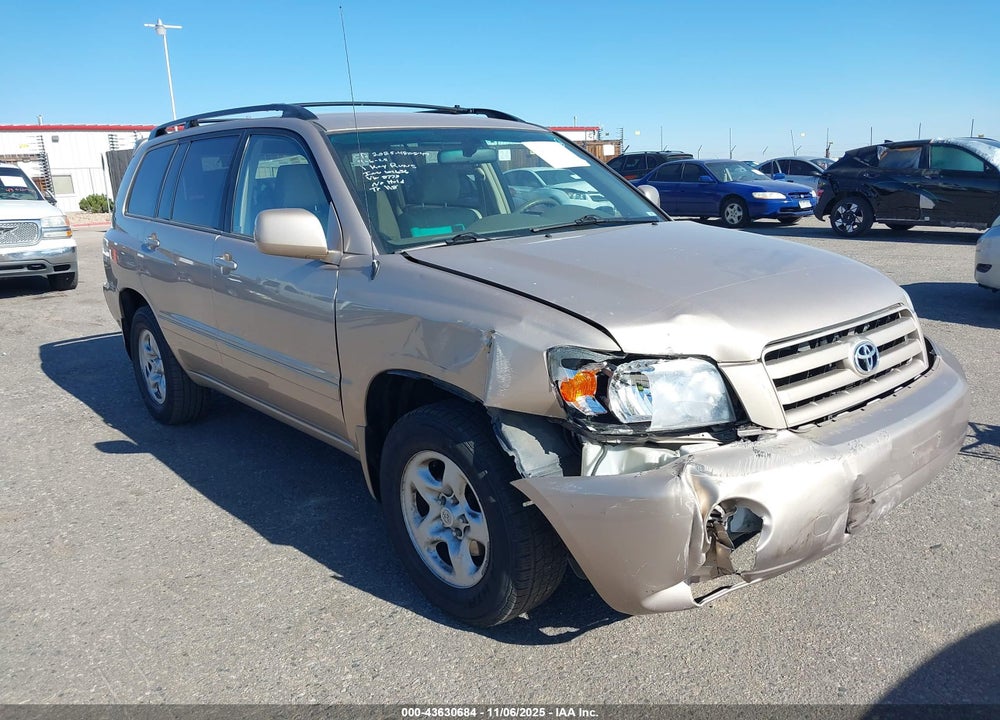 2004 TOYOTA HIGHLANDER VIN: JTEGD21A540098773