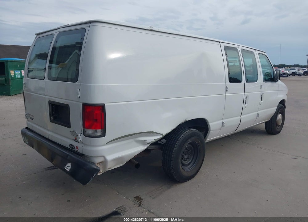 2000 FORD E-250 COMMERCIAL/RECREATIONAL VIN: 1FTNS24L7YHC02735