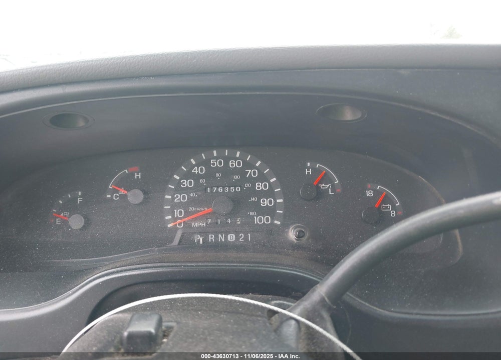 2000 FORD E-250 COMMERCIAL/RECREATIONAL VIN: 1FTNS24L7YHC02735