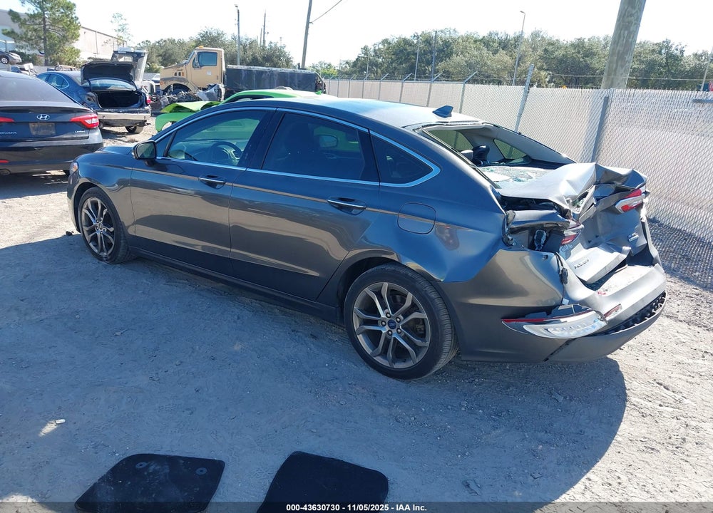 2019 FORD FUSION SEL VIN: 3FA6P0CD9KR213705