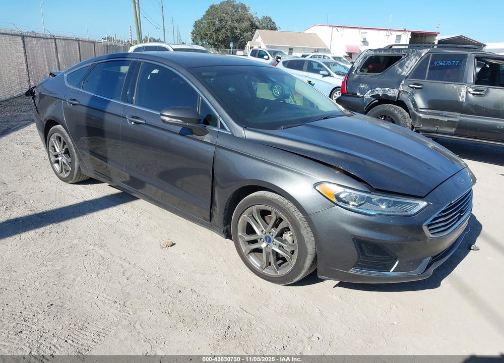 2019 FORD FUSION SEL VIN: 3FA6P0CD9KR213705