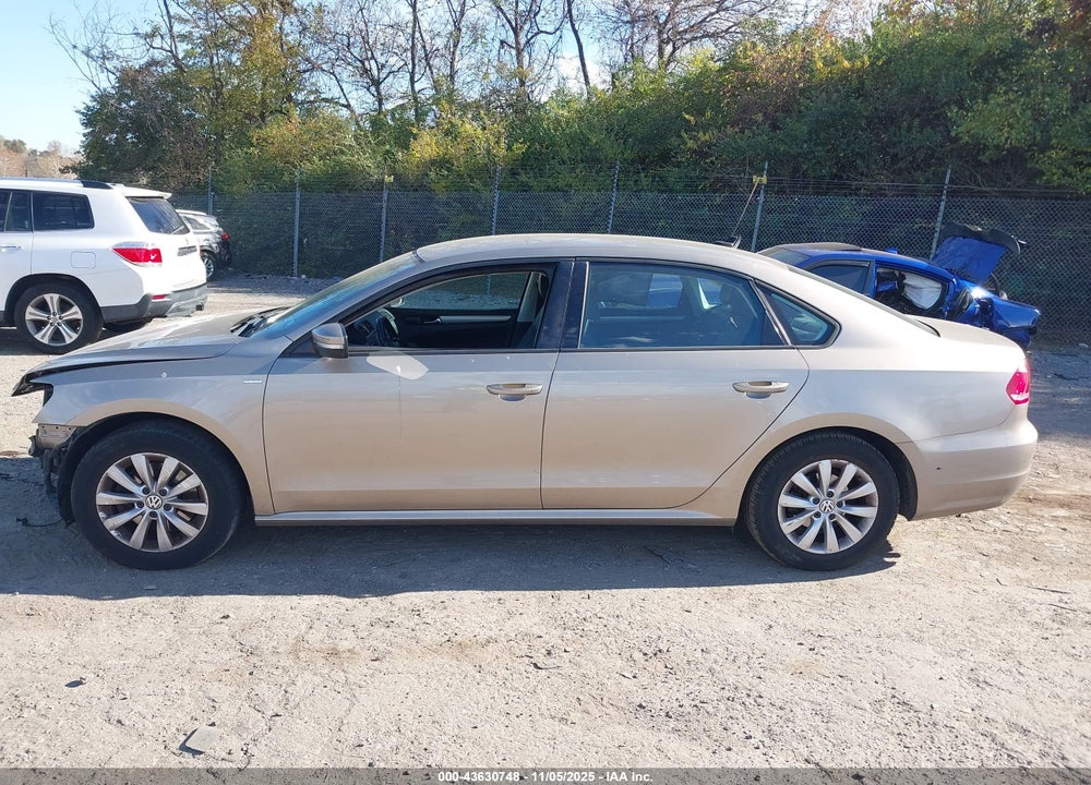 2015 VOLKSWAGEN PASSAT 1.8T WOLFSBURG EDITION VIN: 1VWAT7A33FC048688