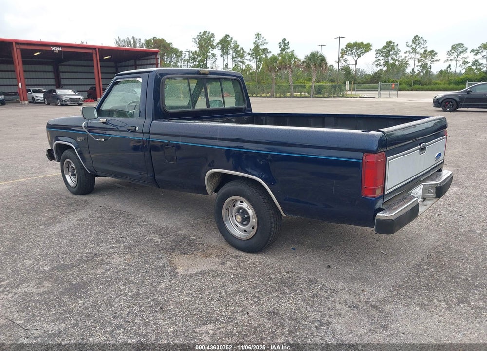 1988 FORD RANGER VIN: 1FTBR10T7JUB39213
