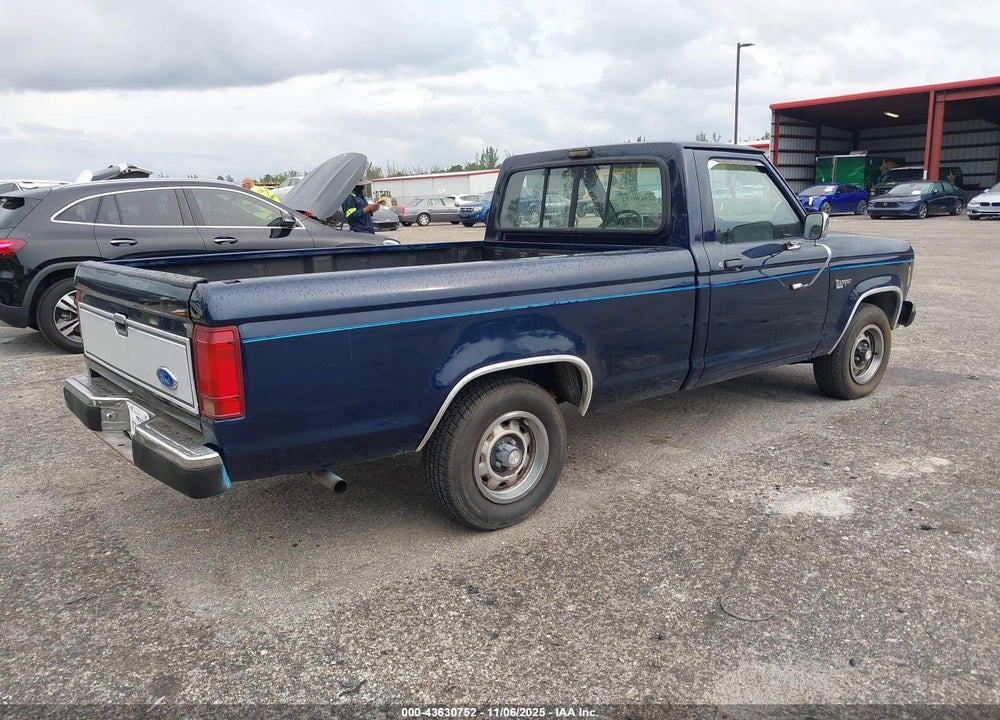 1988 FORD RANGER VIN: 1FTBR10T7JUB39213