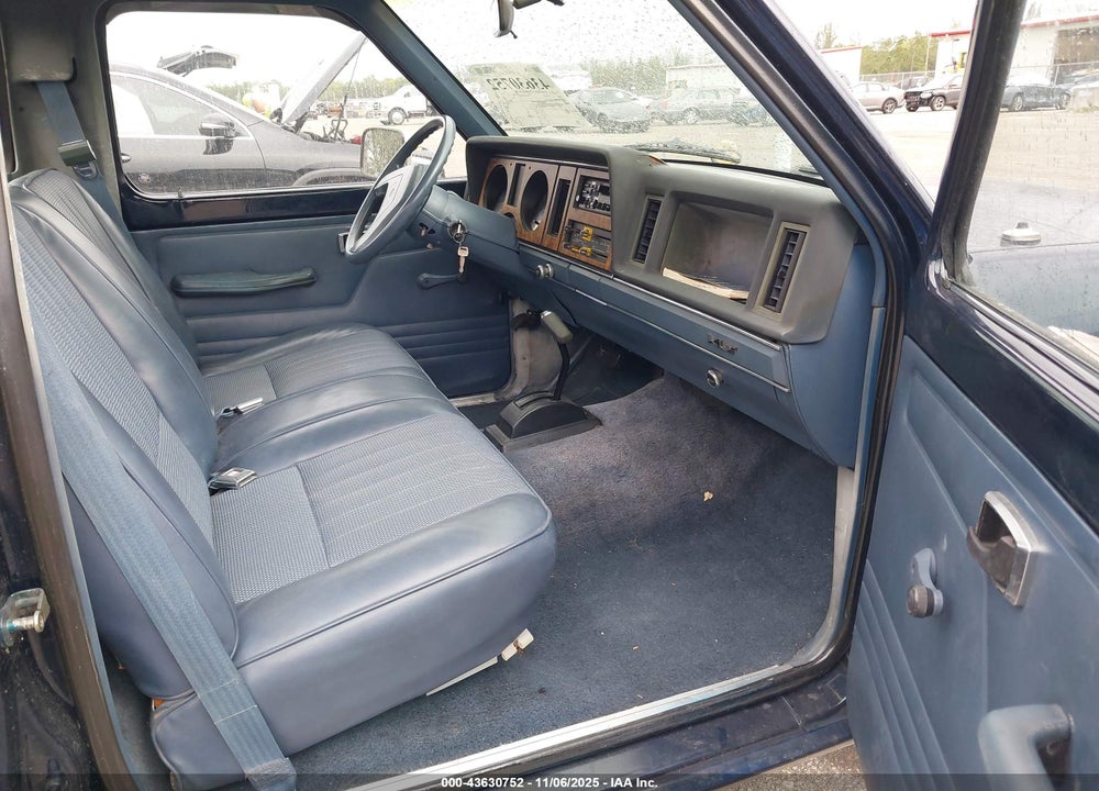 1988 FORD RANGER VIN: 1FTBR10T7JUB39213