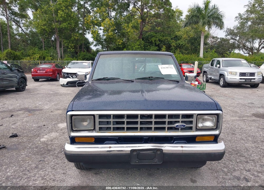 1988 FORD RANGER VIN: 1FTBR10T7JUB39213