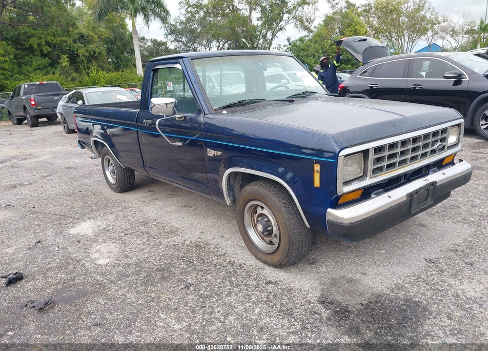1988 FORD RANGER VIN: 1FTBR10T7JUB39213