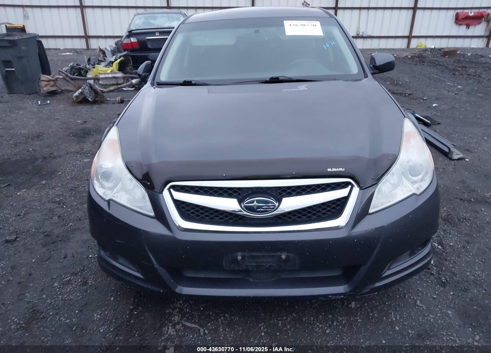 2012 SUBARU LEGACY VIN: 4S3BMBK61C3007536