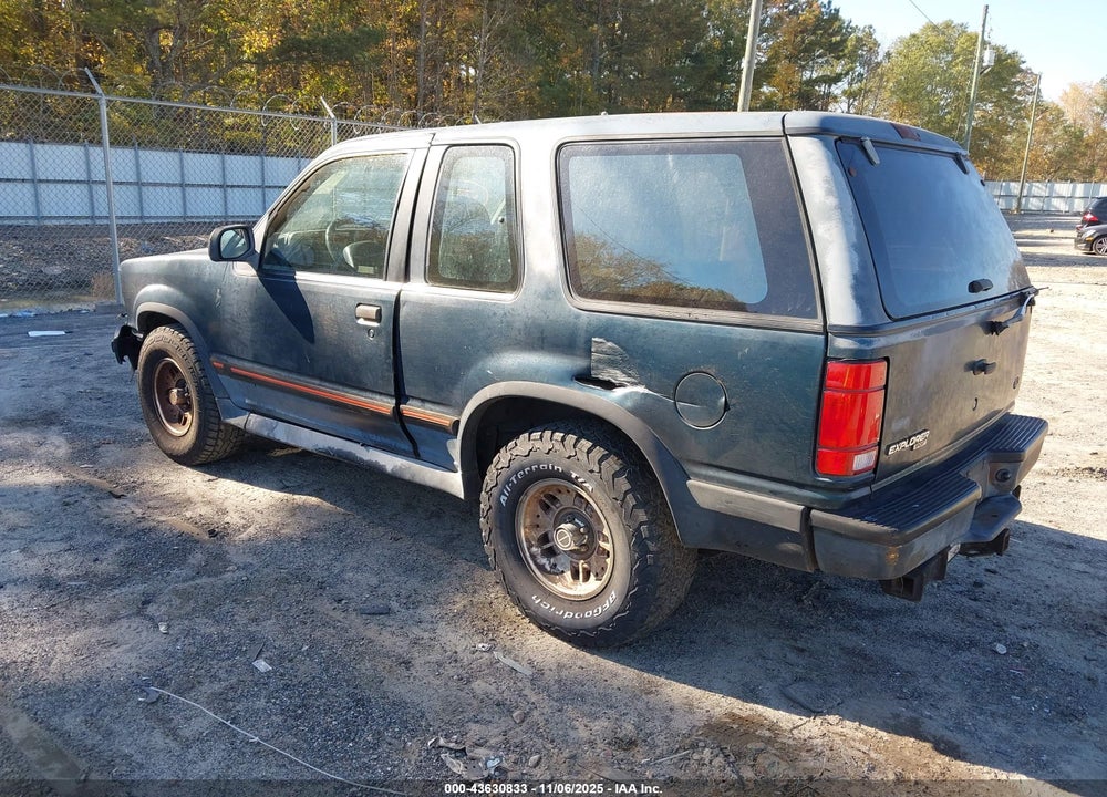 1993 FORD EXPLORER VIN: 1FMCU22X6PUB19192