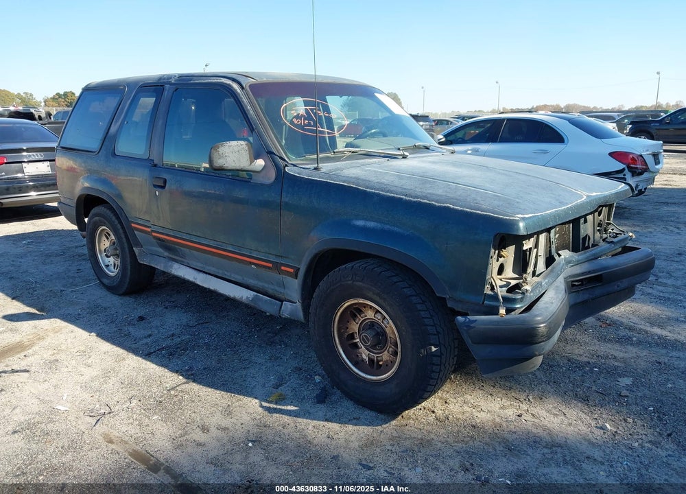 1993 FORD EXPLORER VIN: 1FMCU22X6PUB19192