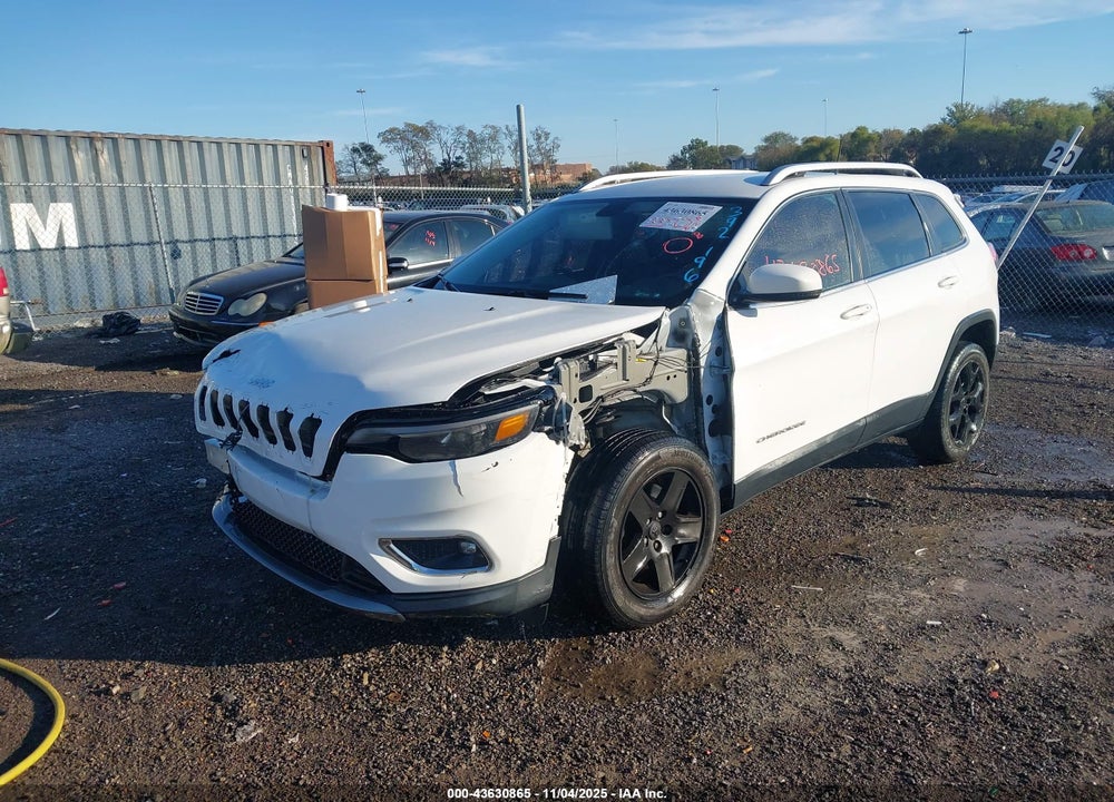 2019 JEEP CHEROKEE LIMITED FWD VIN: 1C4PJLDBXKD392196