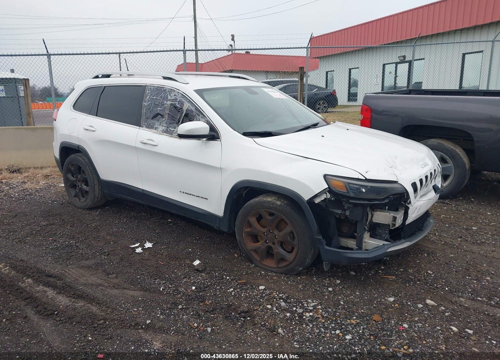 2019 JEEP CHEROKEE LIMITED FWD VIN: 1C4PJLDBXKD392196