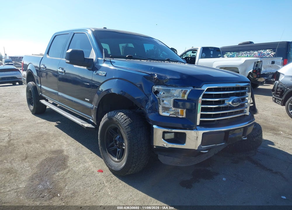 2017 FORD F-150 XLT VIN: 1FTEW1EP2HKC81492