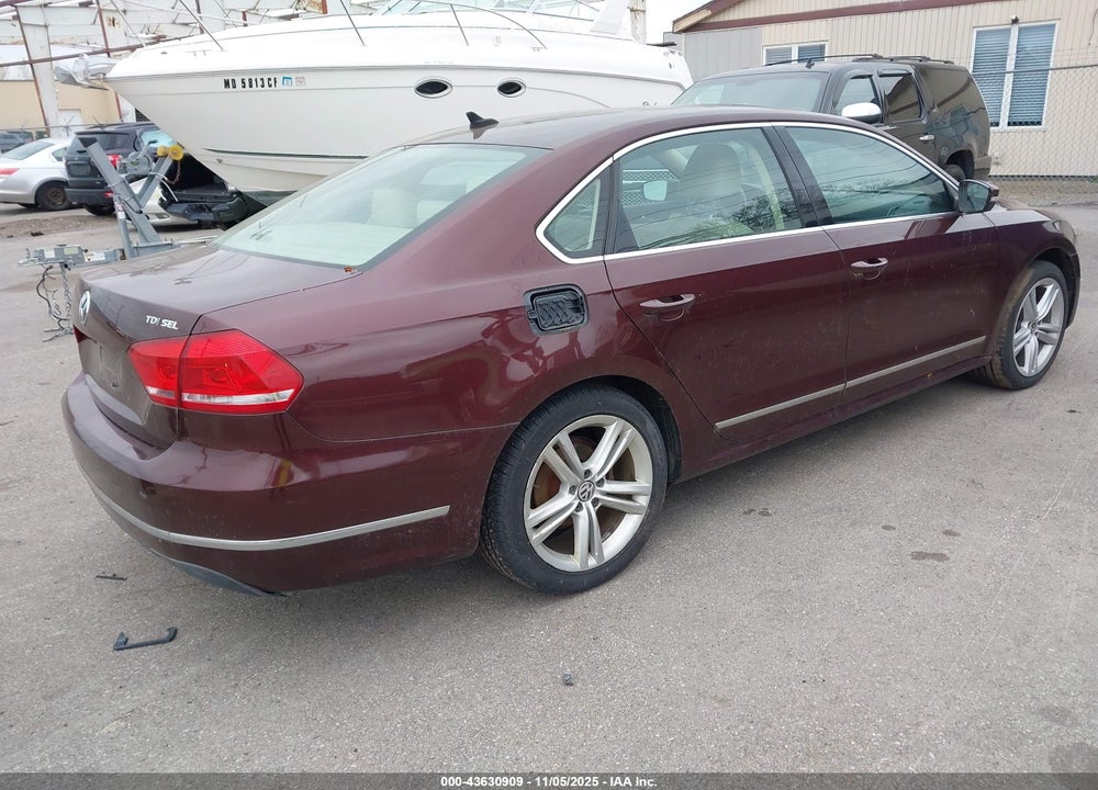2014 VOLKSWAGEN PASSAT VIN: 1VWCN7A31EC100904
