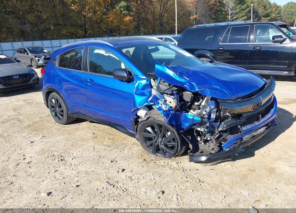 2021 HONDA HR-V 2WD SPORT VIN: 3CZRU5H14MM721912