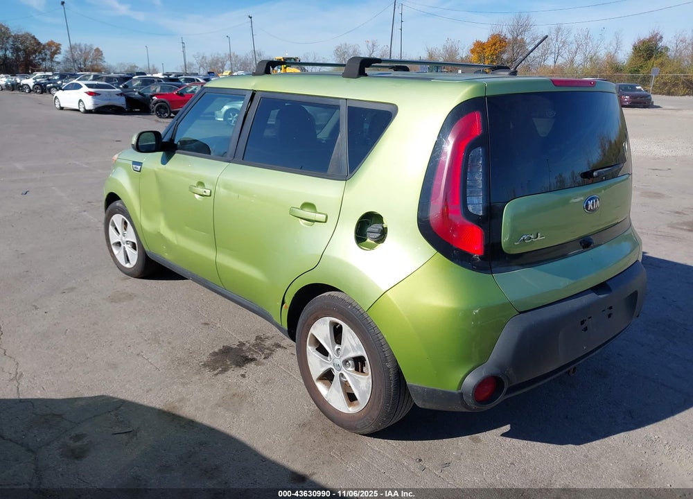 2015 KIA SOUL VIN: KNDJN2A25F7763617