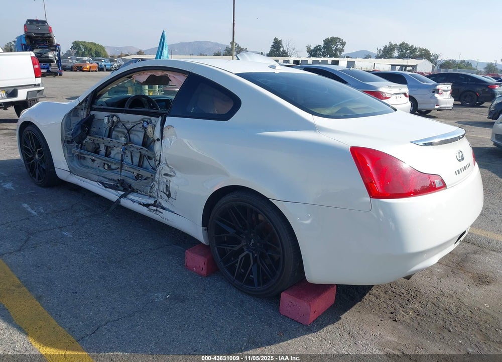 2009 INFINITI G37 VIN: JNKCV64E29M603611