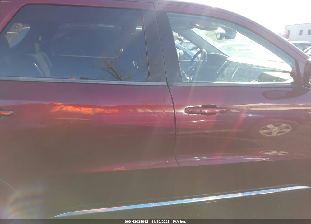 2017 DODGE DURANGO VIN: 1C4RDJAGXHC839855