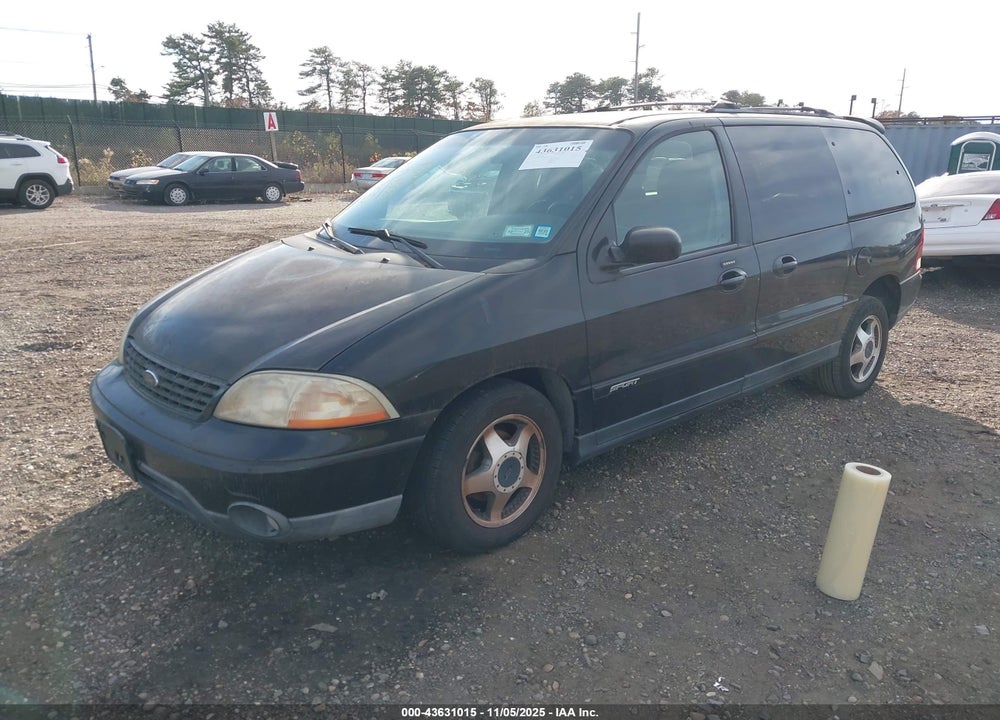 2001 FORD WINDSTAR SE SPORT VIN: 2FMZA57451BA50124