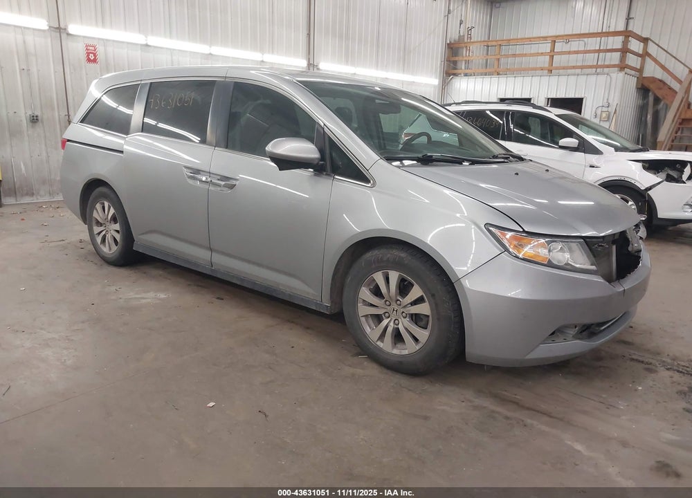2016 HONDA ODYSSEY EX-L VIN: 5FNRL5H61GB031158
