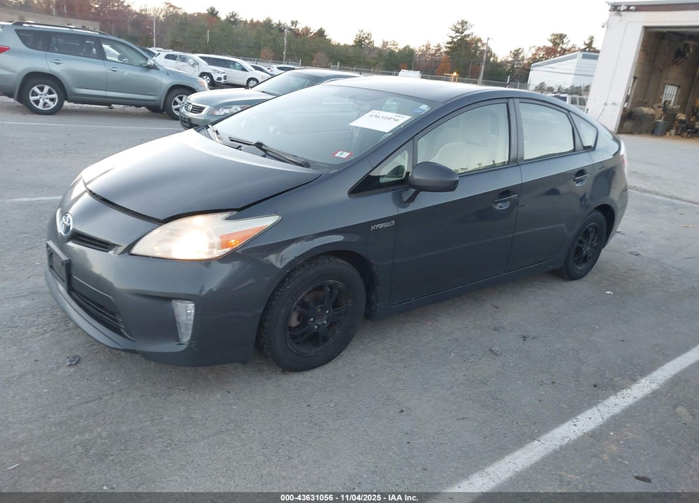 2012 TOYOTA PRIUS TWO VIN: JTDKN3DU5C1588498