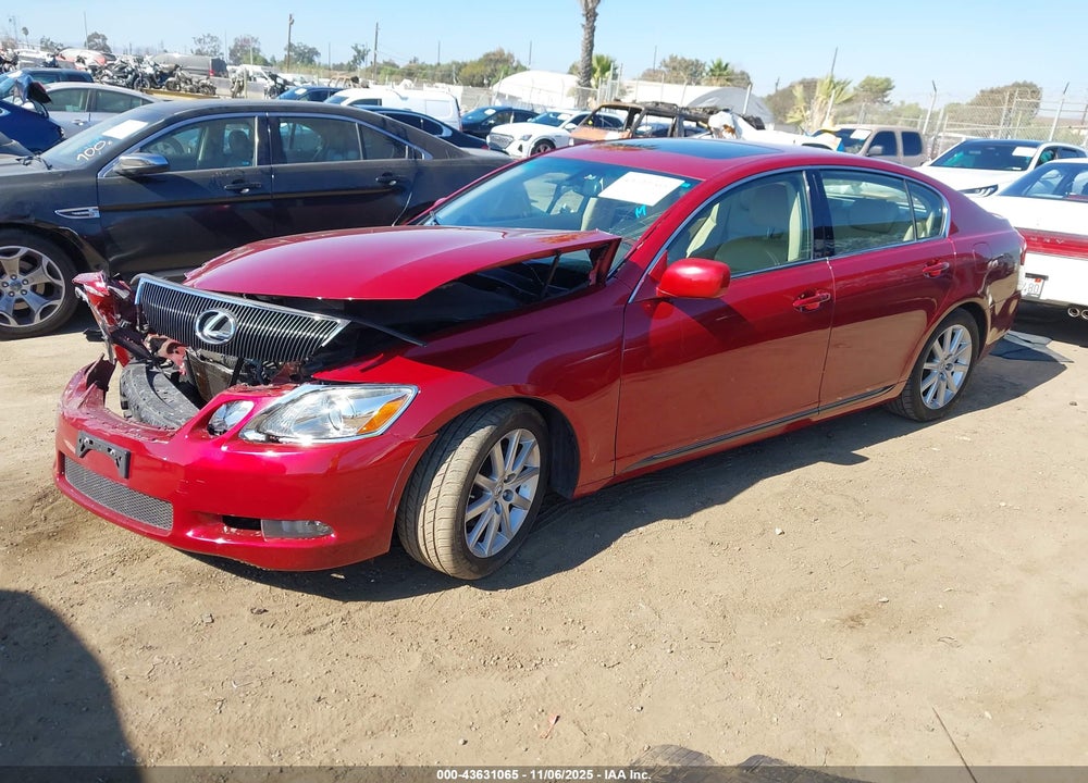 2006 LEXUS GS 300 VIN: JTHBH96S265043330