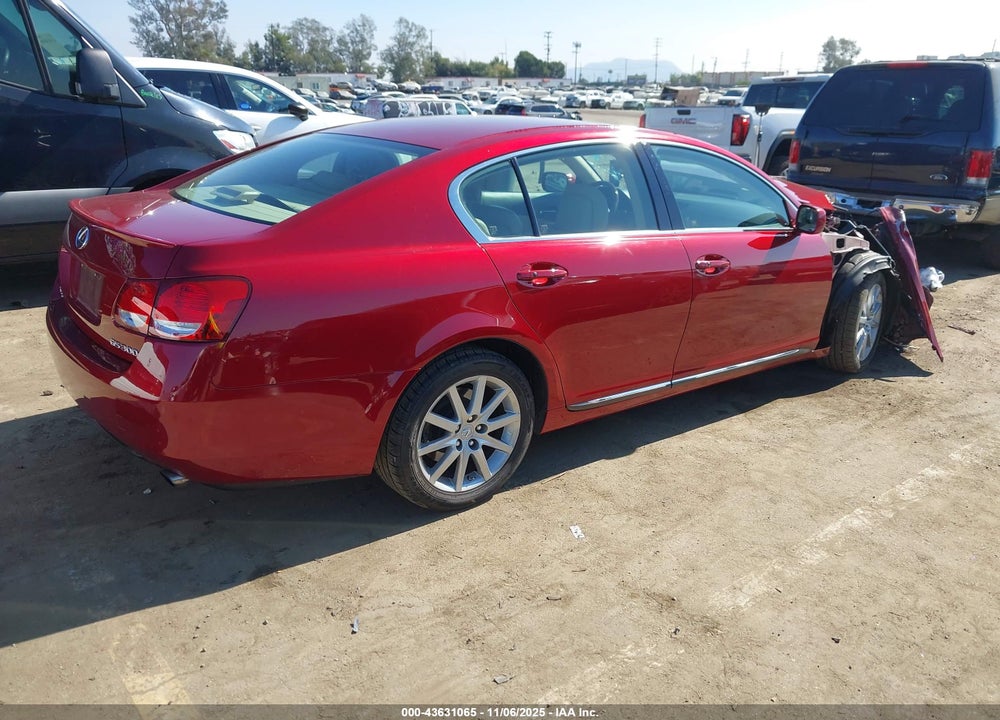 2006 LEXUS GS 300 VIN: JTHBH96S265043330