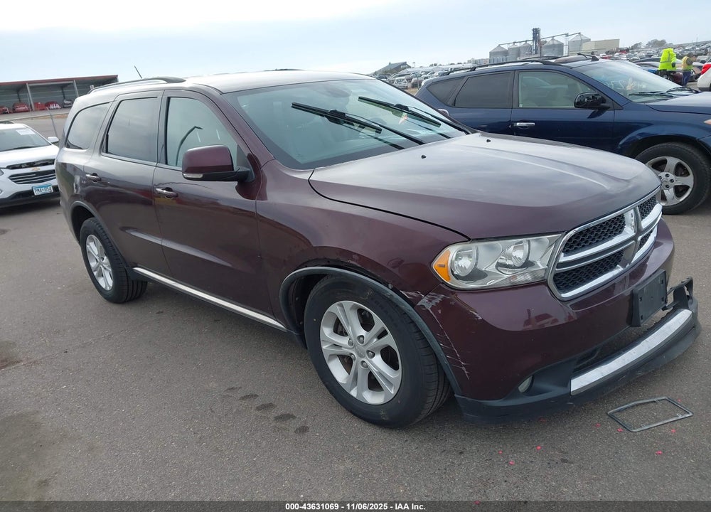 2012 DODGE DURANGO CREW VIN: 1C4SDJDT8CC144518