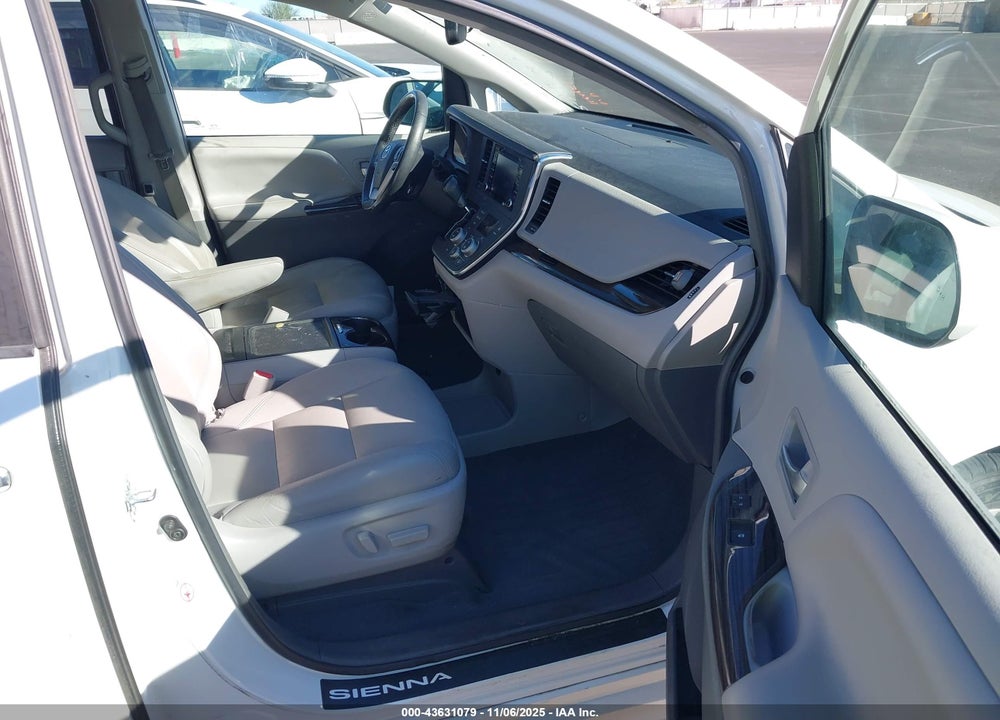 2019 TOYOTA SIENNA XLE 8 PASSENGER VIN: 5TDYZ3DC1KS020157