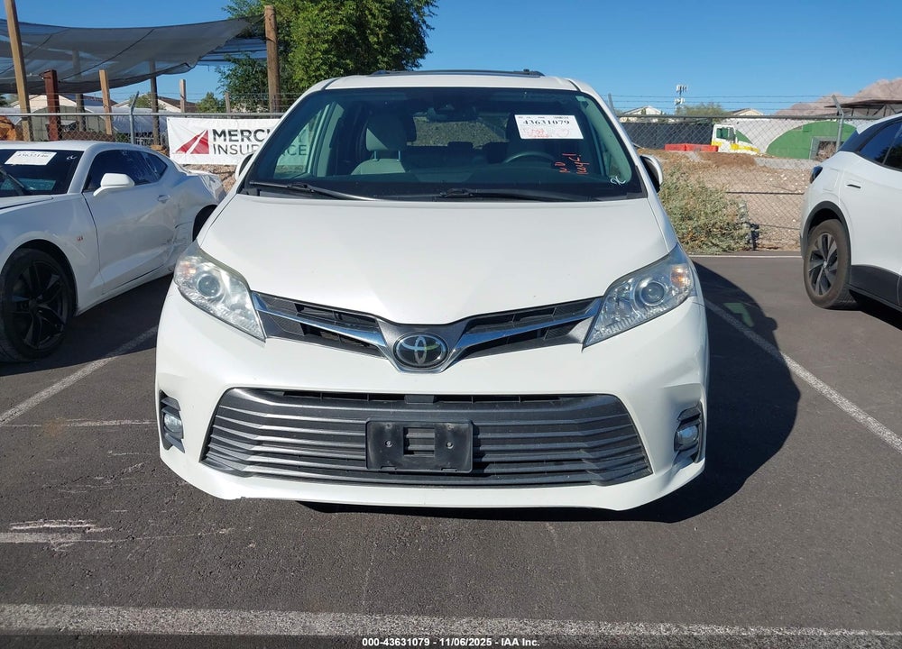 2019 TOYOTA SIENNA XLE 8 PASSENGER VIN: 5TDYZ3DC1KS020157