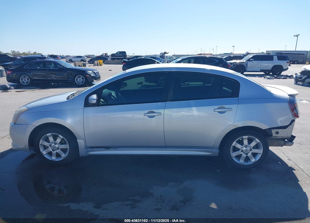 2012 NISSAN SENTRA 2.0 SR VIN: 3N1AB6AP5CL618938